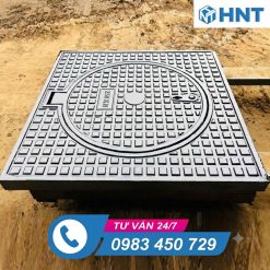 Nắp Hố Ga Gang Khung Dương Nắp Tròn